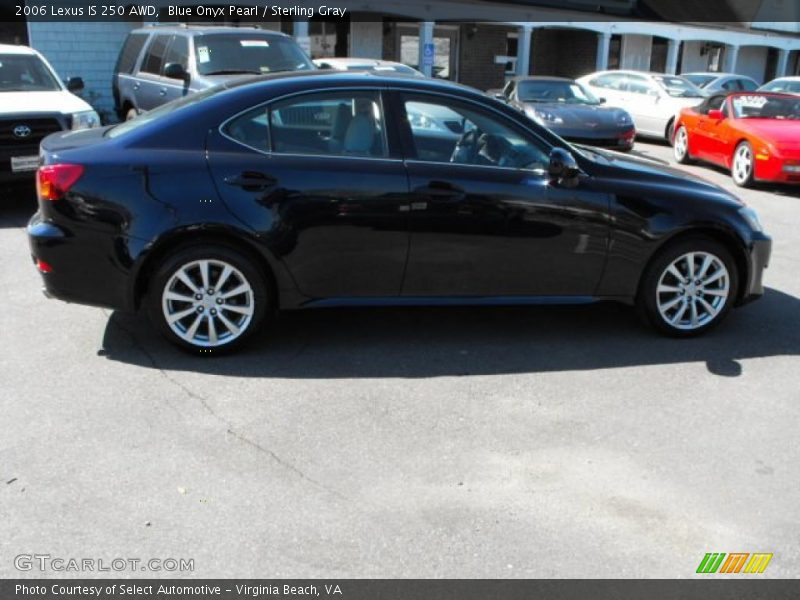 Blue Onyx Pearl / Sterling Gray 2006 Lexus IS 250 AWD