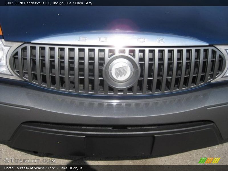Indigo Blue / Dark Gray 2002 Buick Rendezvous CX