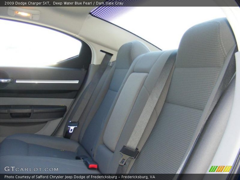 Deep Water Blue Pearl / Dark Slate Gray 2009 Dodge Charger SXT