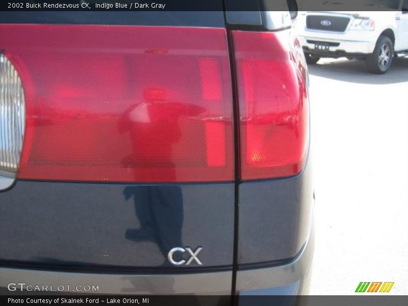 Indigo Blue / Dark Gray 2002 Buick Rendezvous CX