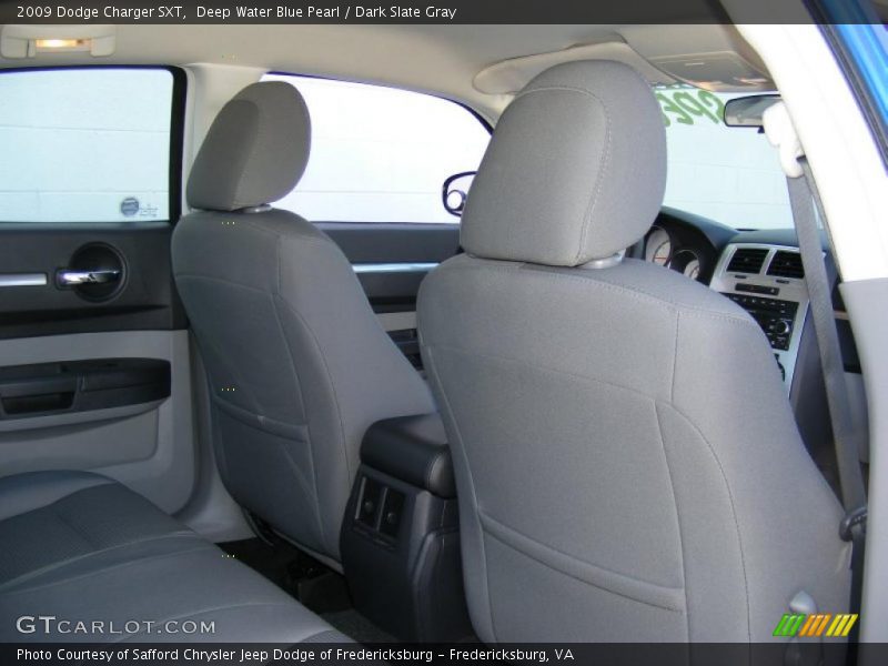 Deep Water Blue Pearl / Dark Slate Gray 2009 Dodge Charger SXT
