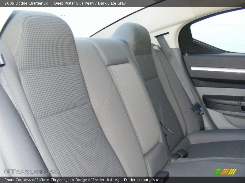 Deep Water Blue Pearl / Dark Slate Gray 2009 Dodge Charger SXT