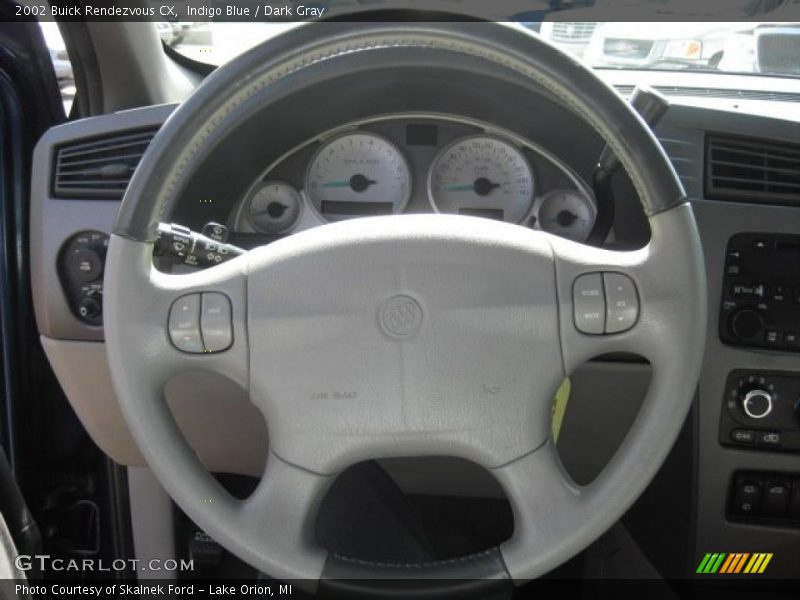 Indigo Blue / Dark Gray 2002 Buick Rendezvous CX