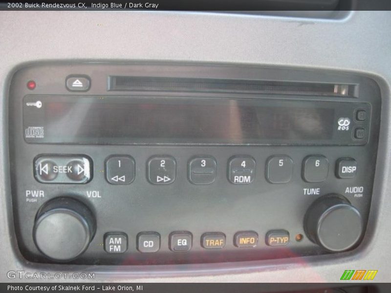 Indigo Blue / Dark Gray 2002 Buick Rendezvous CX