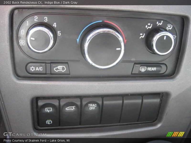 Indigo Blue / Dark Gray 2002 Buick Rendezvous CX