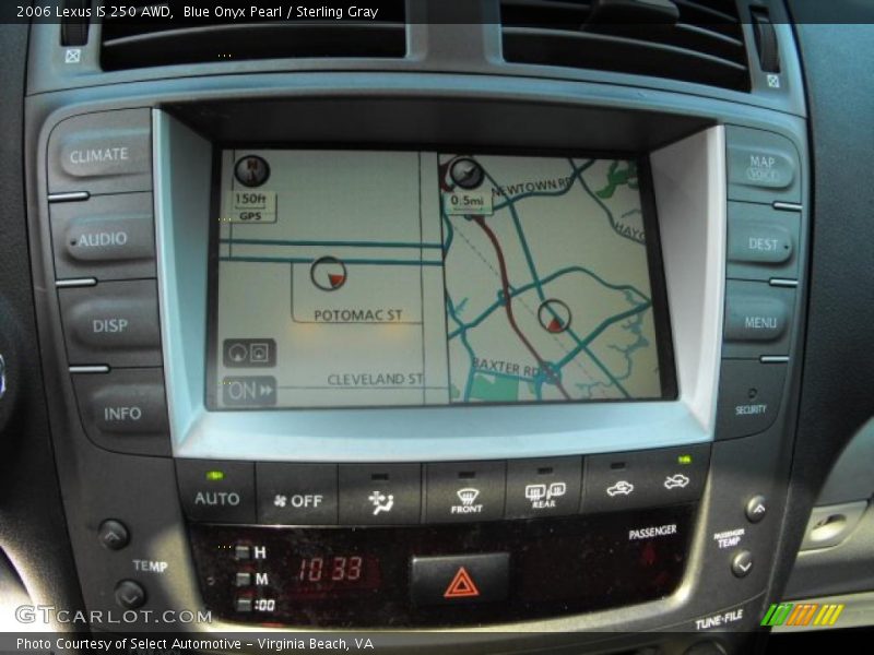 Blue Onyx Pearl / Sterling Gray 2006 Lexus IS 250 AWD
