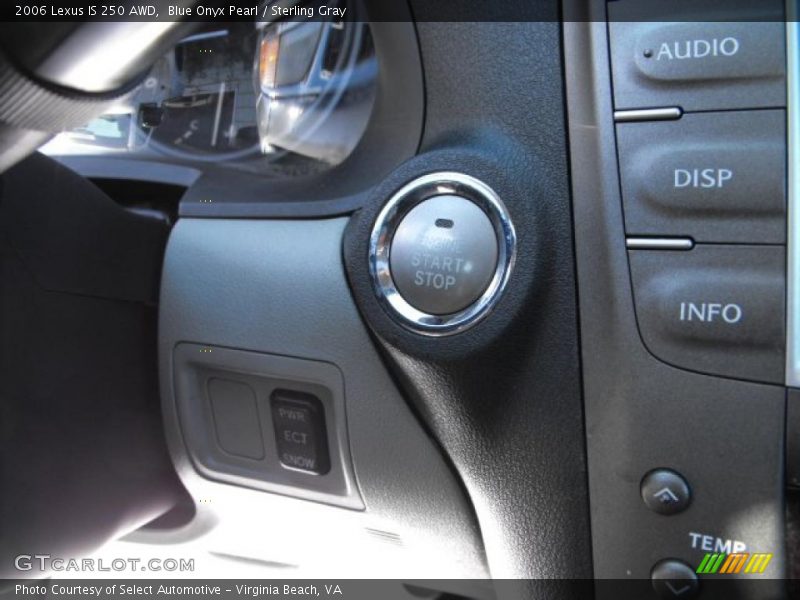 Blue Onyx Pearl / Sterling Gray 2006 Lexus IS 250 AWD
