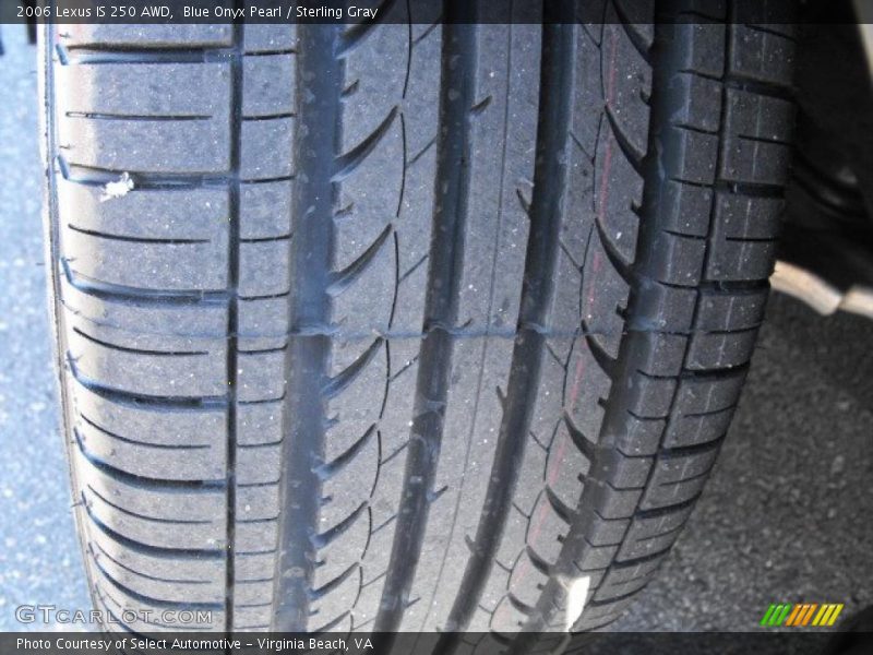 Blue Onyx Pearl / Sterling Gray 2006 Lexus IS 250 AWD