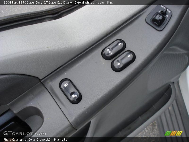 Oxford White / Medium Flint 2004 Ford F350 Super Duty XLT SuperCab Dually