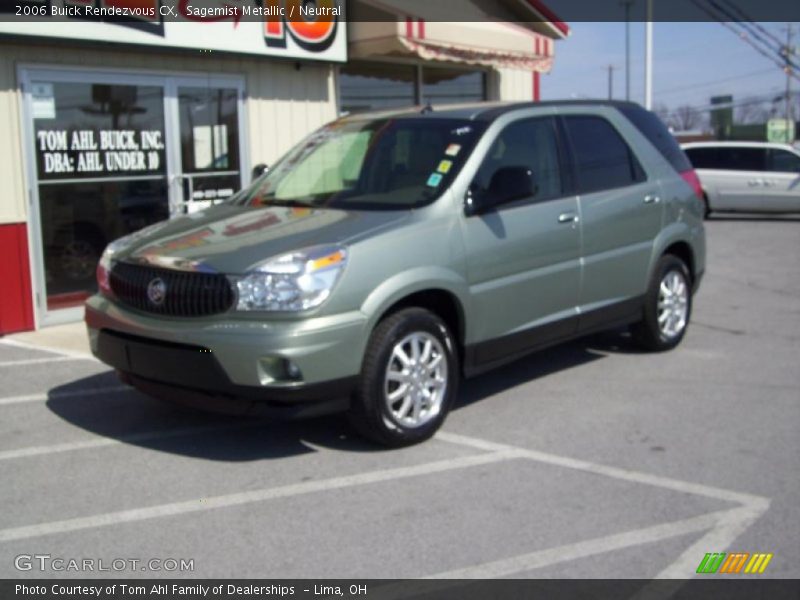 Sagemist Metallic / Neutral 2006 Buick Rendezvous CX