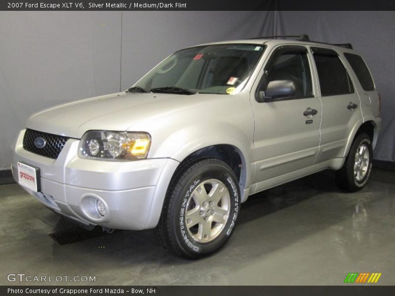 Silver Metallic / Medium/Dark Flint 2007 Ford Escape XLT V6