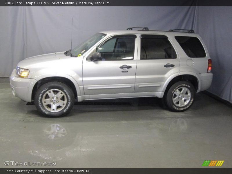 Silver Metallic / Medium/Dark Flint 2007 Ford Escape XLT V6