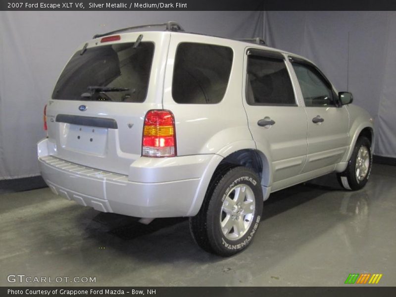 Silver Metallic / Medium/Dark Flint 2007 Ford Escape XLT V6
