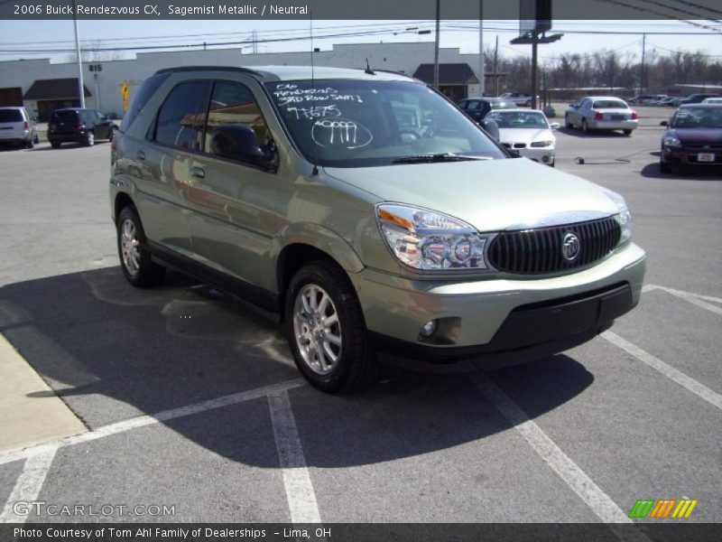 Sagemist Metallic / Neutral 2006 Buick Rendezvous CX