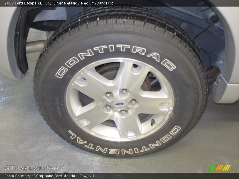 Silver Metallic / Medium/Dark Flint 2007 Ford Escape XLT V6