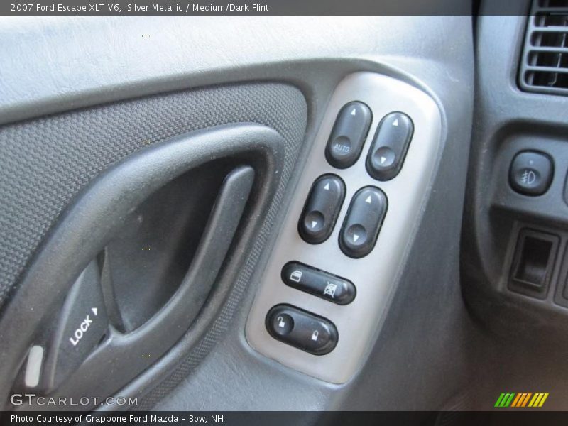 Silver Metallic / Medium/Dark Flint 2007 Ford Escape XLT V6