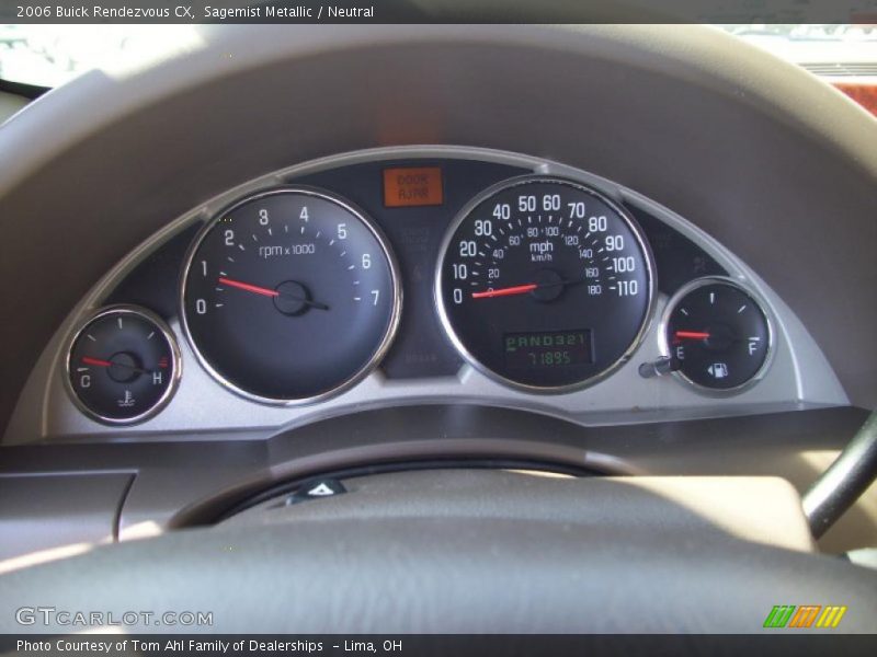 Sagemist Metallic / Neutral 2006 Buick Rendezvous CX