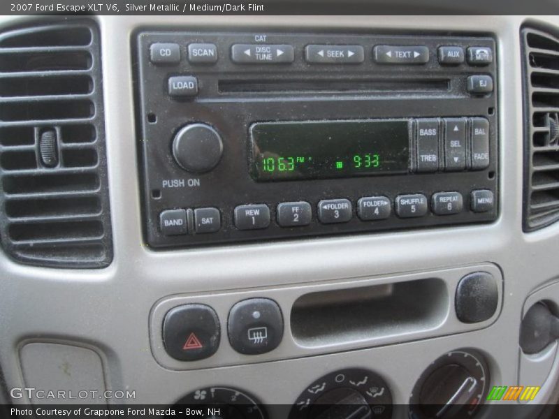 Silver Metallic / Medium/Dark Flint 2007 Ford Escape XLT V6