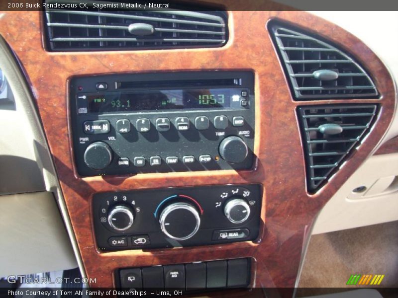 Sagemist Metallic / Neutral 2006 Buick Rendezvous CX