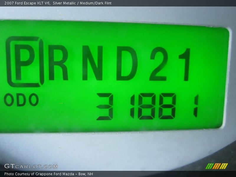 Silver Metallic / Medium/Dark Flint 2007 Ford Escape XLT V6