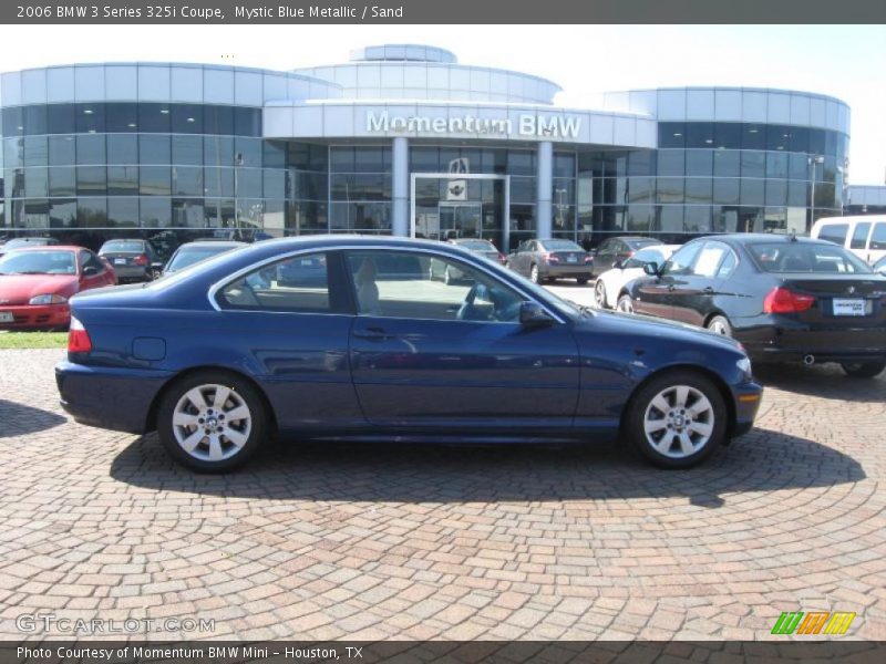 Mystic Blue Metallic / Sand 2006 BMW 3 Series 325i Coupe