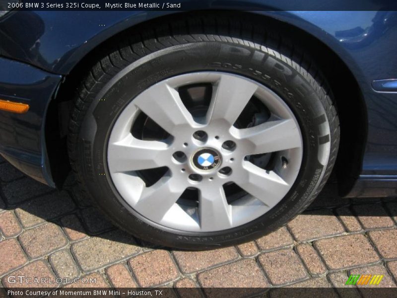 Mystic Blue Metallic / Sand 2006 BMW 3 Series 325i Coupe