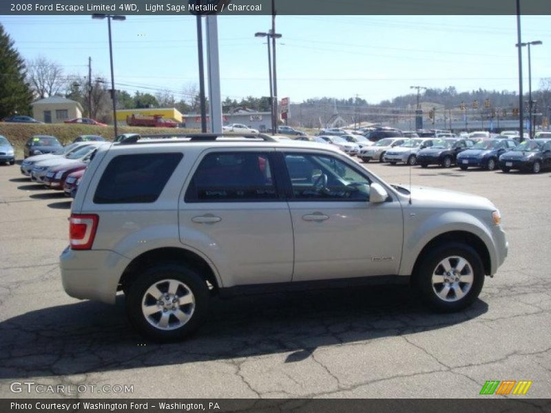 Light Sage Metallic / Charcoal 2008 Ford Escape Limited 4WD