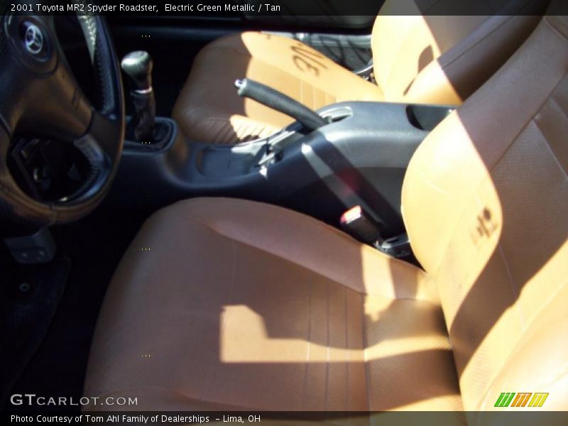 Electric Green Metallic / Tan 2001 Toyota MR2 Spyder Roadster