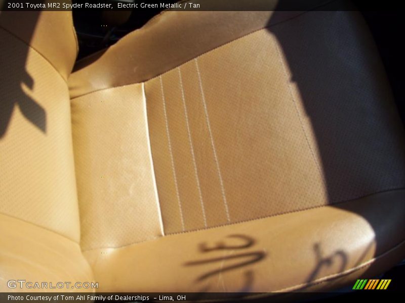 Electric Green Metallic / Tan 2001 Toyota MR2 Spyder Roadster