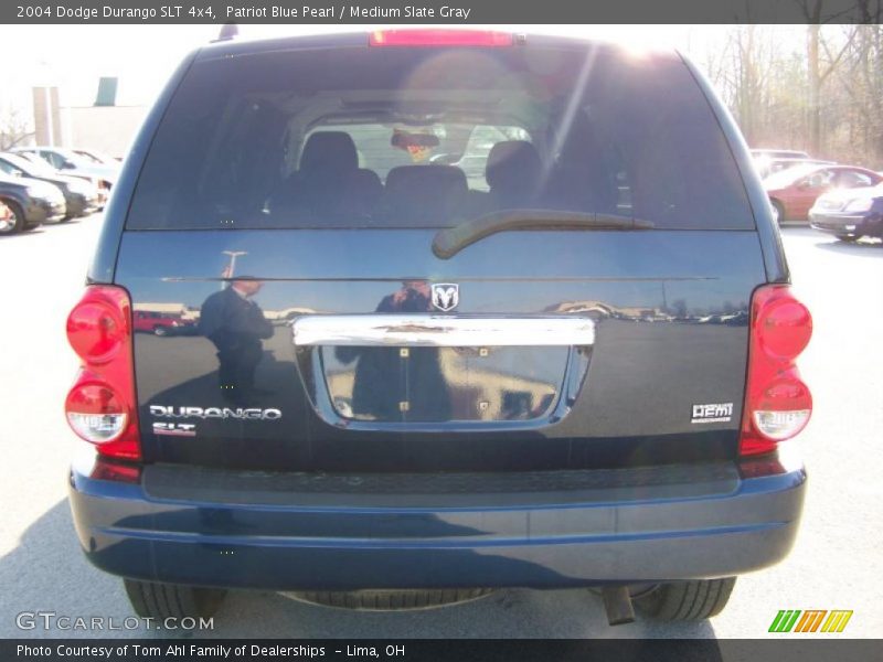 Patriot Blue Pearl / Medium Slate Gray 2004 Dodge Durango SLT 4x4