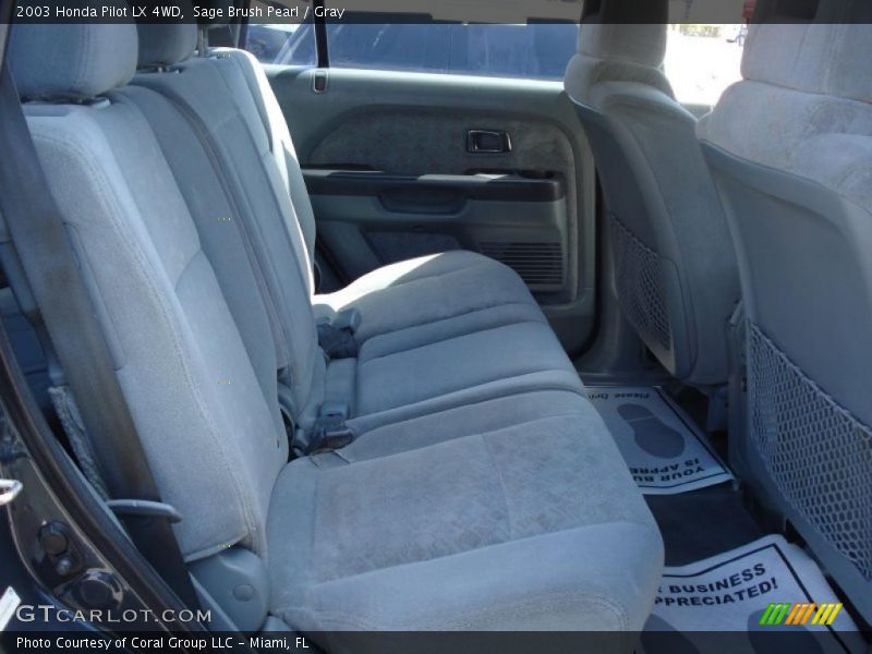 Sage Brush Pearl / Gray 2003 Honda Pilot LX 4WD