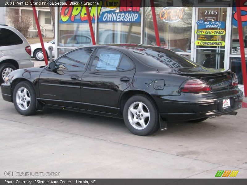 Black / Graphite 2001 Pontiac Grand Prix SE Sedan