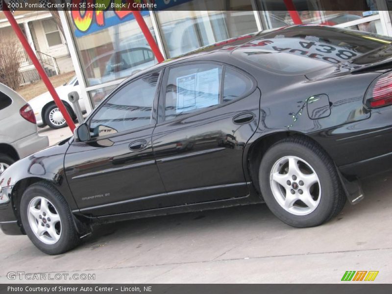 Black / Graphite 2001 Pontiac Grand Prix SE Sedan