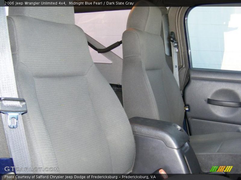 Midnight Blue Pearl / Dark Slate Gray 2006 Jeep Wrangler Unlimited 4x4