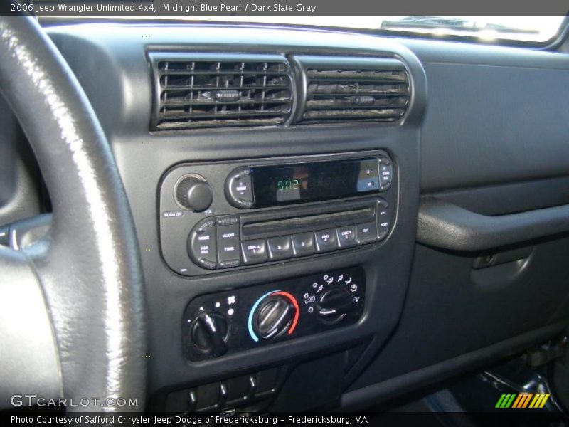 Midnight Blue Pearl / Dark Slate Gray 2006 Jeep Wrangler Unlimited 4x4