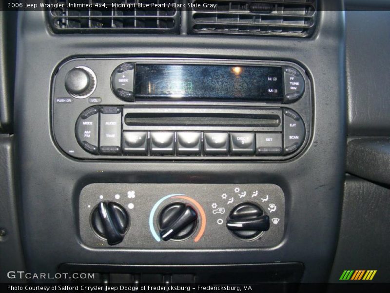 Midnight Blue Pearl / Dark Slate Gray 2006 Jeep Wrangler Unlimited 4x4