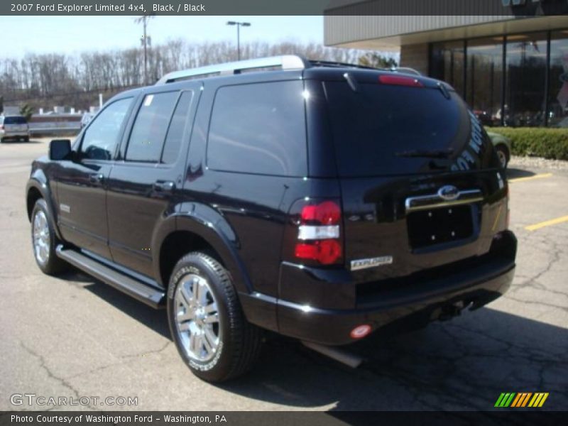 Black / Black 2007 Ford Explorer Limited 4x4