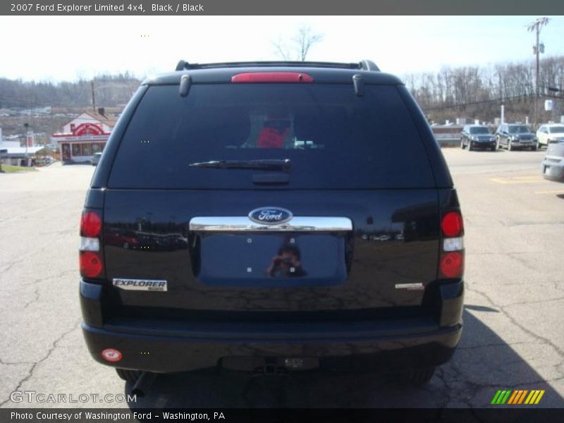 Black / Black 2007 Ford Explorer Limited 4x4