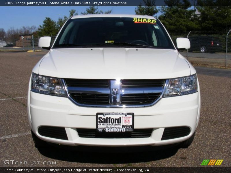 Stone White / Dark Slate Gray/Light Graystone 2009 Dodge Journey SXT