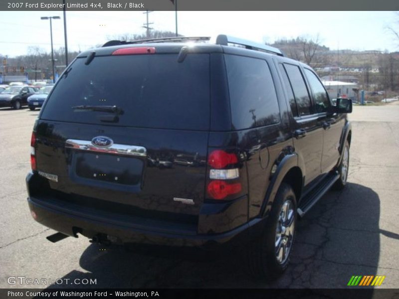 Black / Black 2007 Ford Explorer Limited 4x4