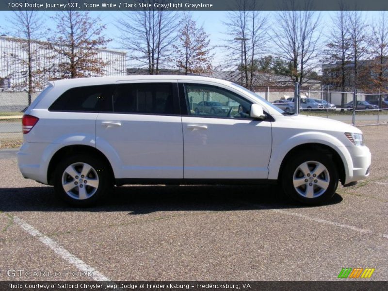 Stone White / Dark Slate Gray/Light Graystone 2009 Dodge Journey SXT