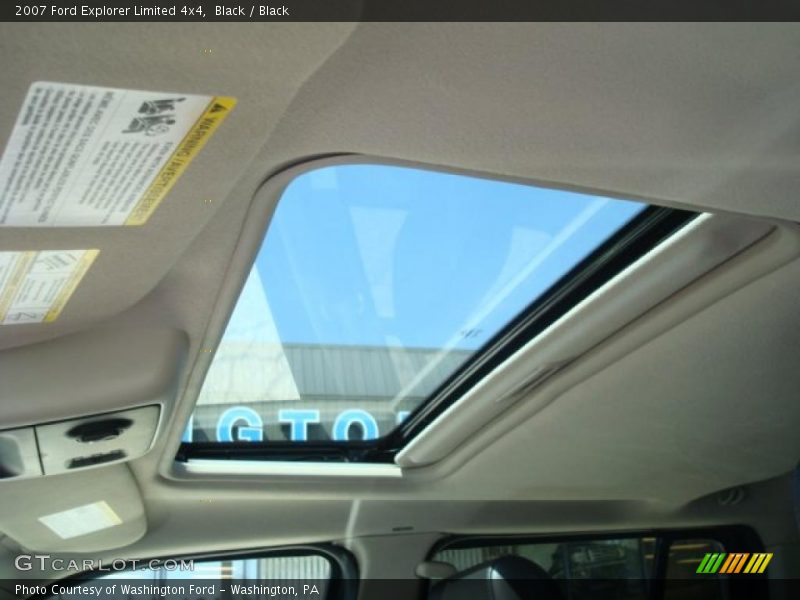 Black / Black 2007 Ford Explorer Limited 4x4