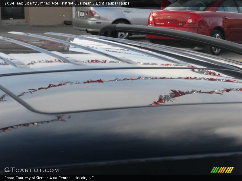 Patriot Blue Pearl / Light Taupe/Taupe 2004 Jeep Liberty Limited 4x4