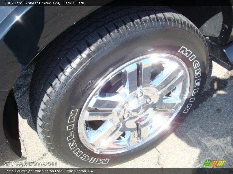 Black / Black 2007 Ford Explorer Limited 4x4