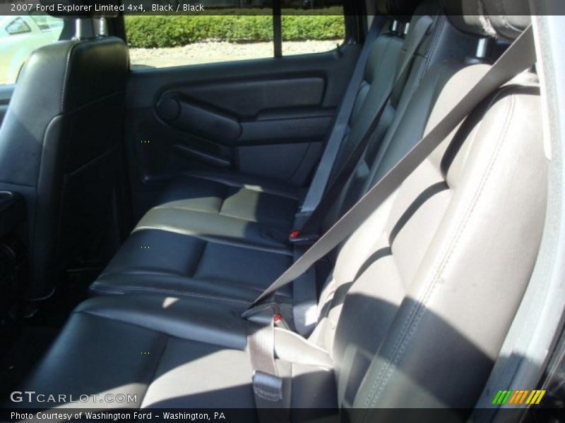 Black / Black 2007 Ford Explorer Limited 4x4