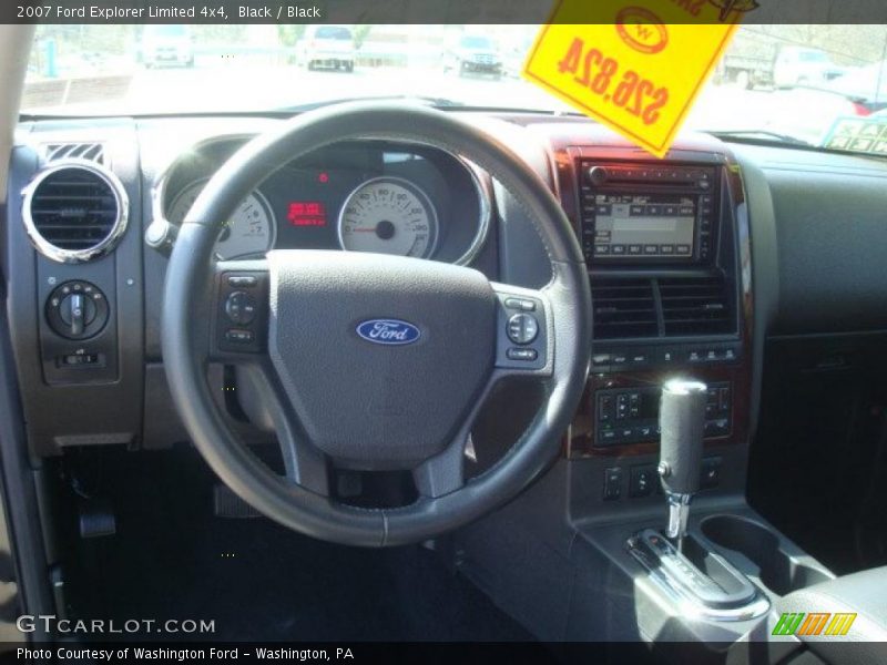 Black / Black 2007 Ford Explorer Limited 4x4