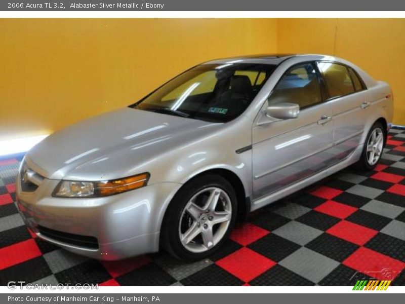Alabaster Silver Metallic / Ebony 2006 Acura TL 3.2