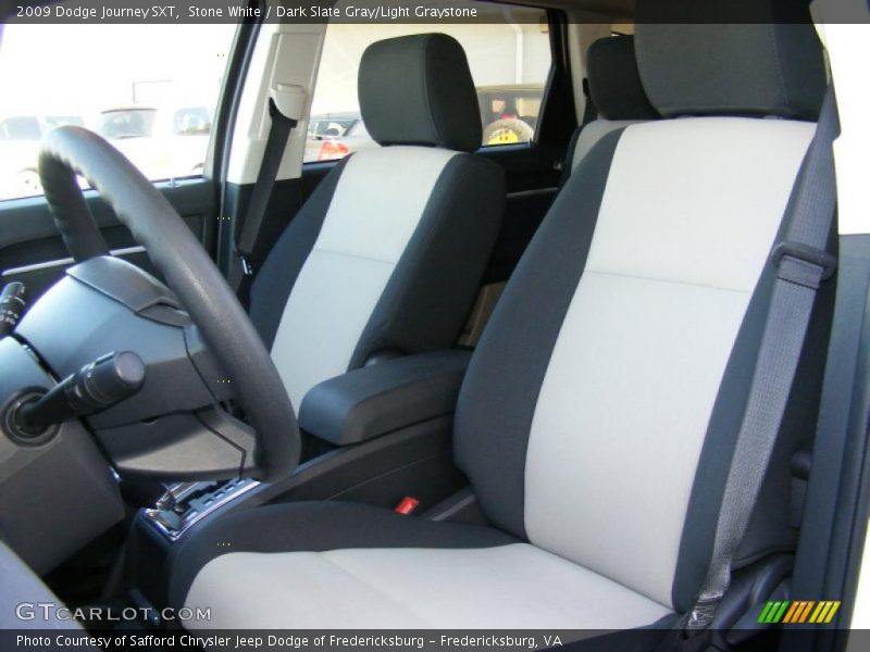 Stone White / Dark Slate Gray/Light Graystone 2009 Dodge Journey SXT