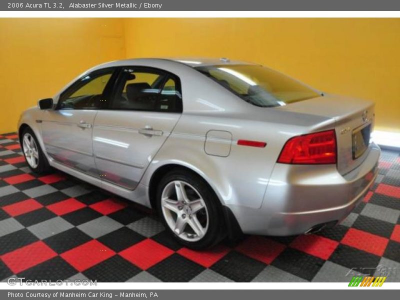 Alabaster Silver Metallic / Ebony 2006 Acura TL 3.2