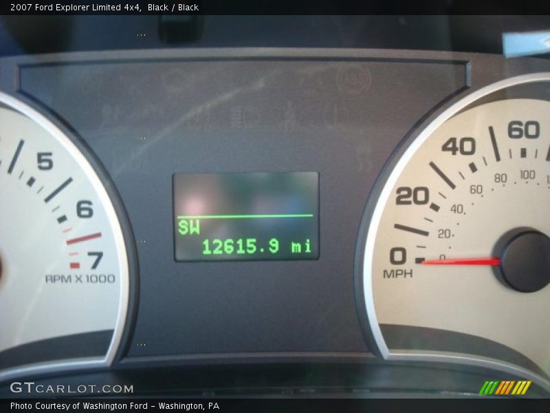 Black / Black 2007 Ford Explorer Limited 4x4